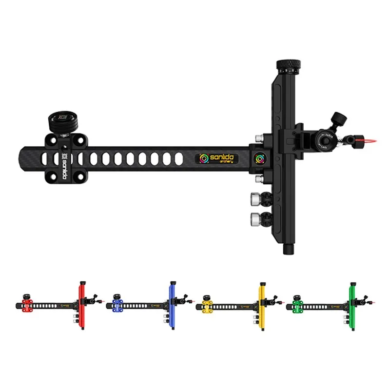 

Sanlida Archery X10 Рекурсивный лук, оптический волоконный штифт, 9 дюймов, ЧПУ, углеродный стержень, профессиональный инструмент для прицеливания ц...