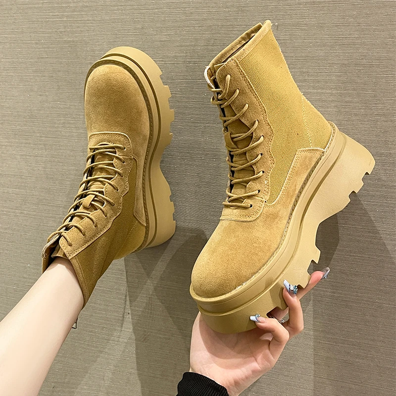 

Женские ботильоны на плоской подошве, белые брендовые ботинки на шнуровке, с круглым носком, на низком каблуке, в стиле «лолита», осень 2022