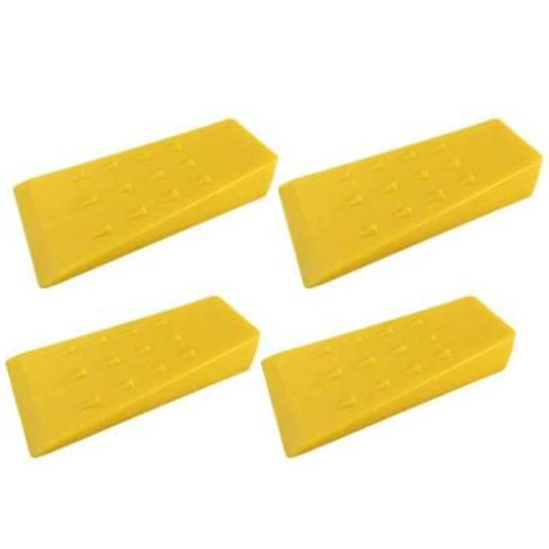 

Felled Spiked Tree Felling Wedges For Felling Trees - 5 Inch Orange Plastic Felling Wedges, Felling Tools - 4 Packs