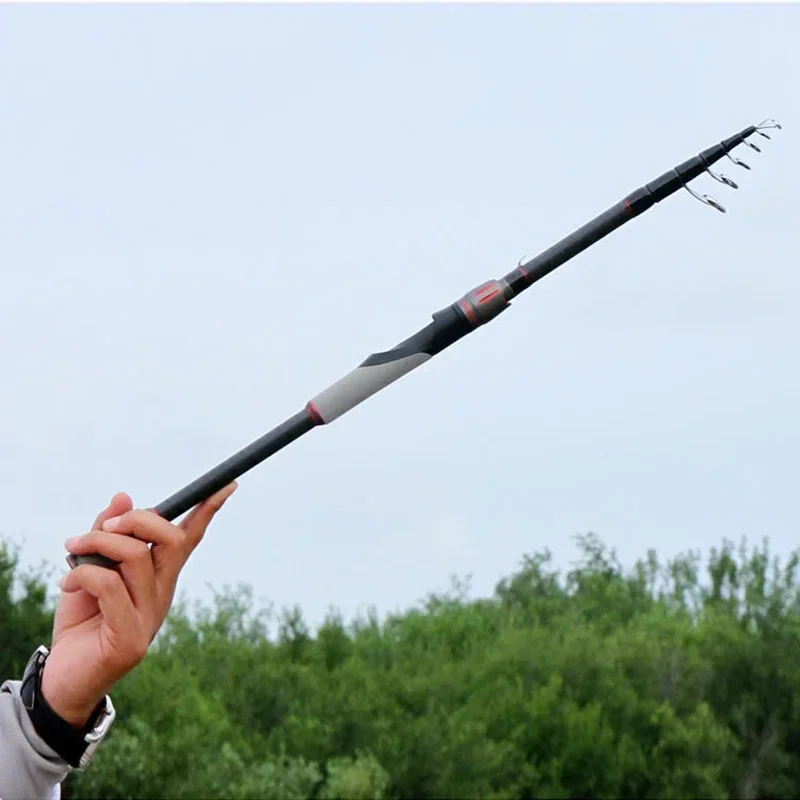 Портативная выдвижная удочка 1 8-3 0 м прямая ручка M Action для приманки быстрые акции