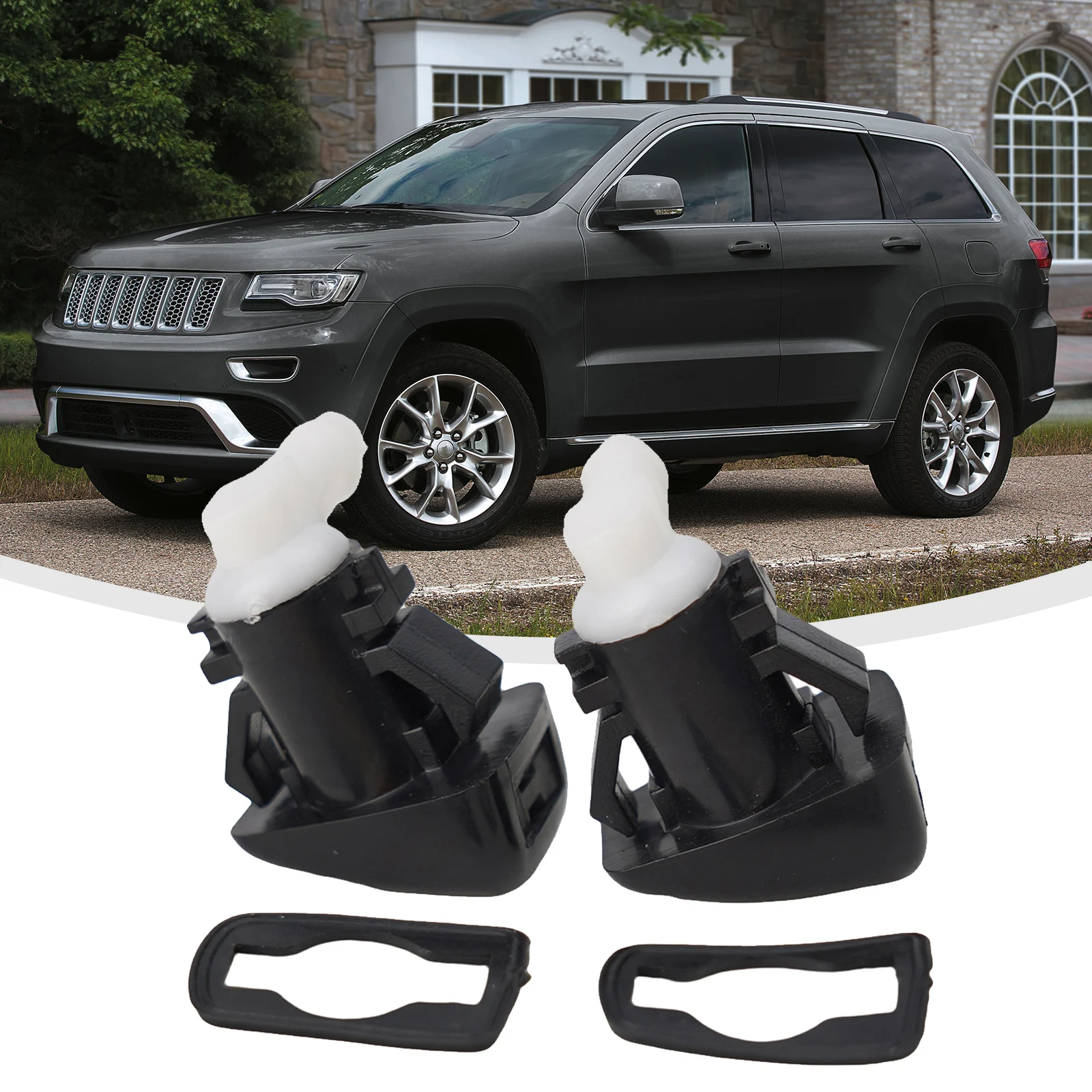 

Детали дворников автомобиля, насадки для омывателя для Jeep Cherokee 2014-2017 68102968AB, спринклер-распылитель