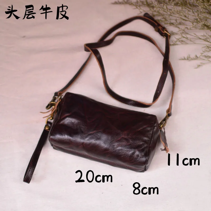 AETOO Простая сумка через плечо в стиле унисекс мягкая кожаная большой вместимости