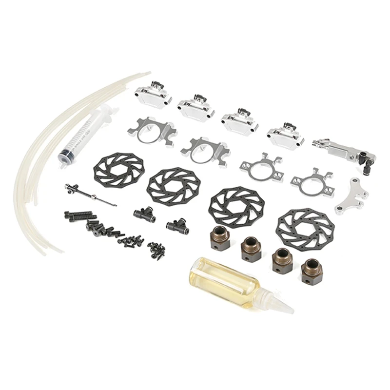 

F5 RF5 тормозной четырехколесный Гидравлический тормозной комплект для MCD XS5 для 1/5 HPI ROFUN BAHA ROVAN KM BAJA 5SC Rc автозапчасти