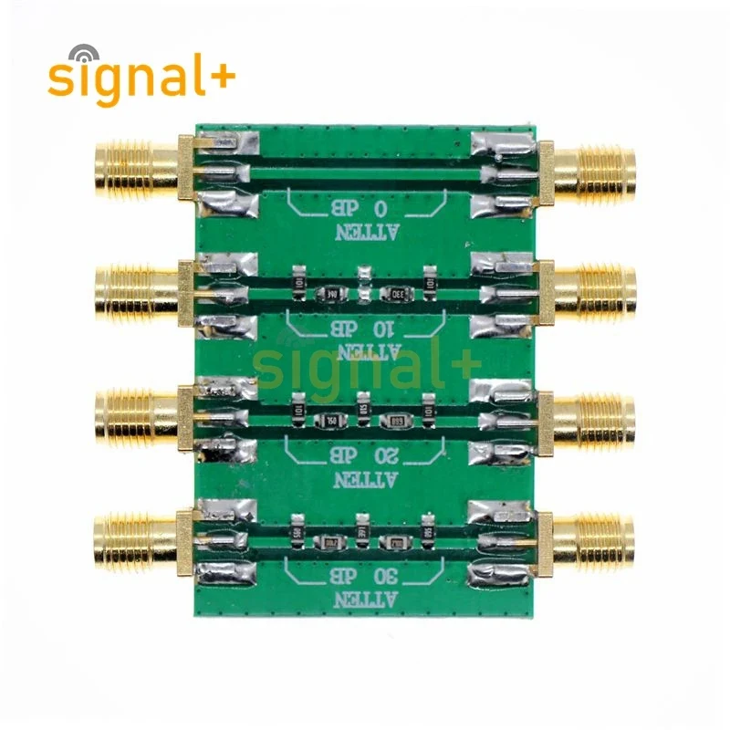 Фото DC 4,0 ГГц 23 дБм 200 МВт RF фиксированный модуль аттенюатора SMA двойная гнездовая головка 0 дБ 10 дБ 20 дБ 30 дБ №3