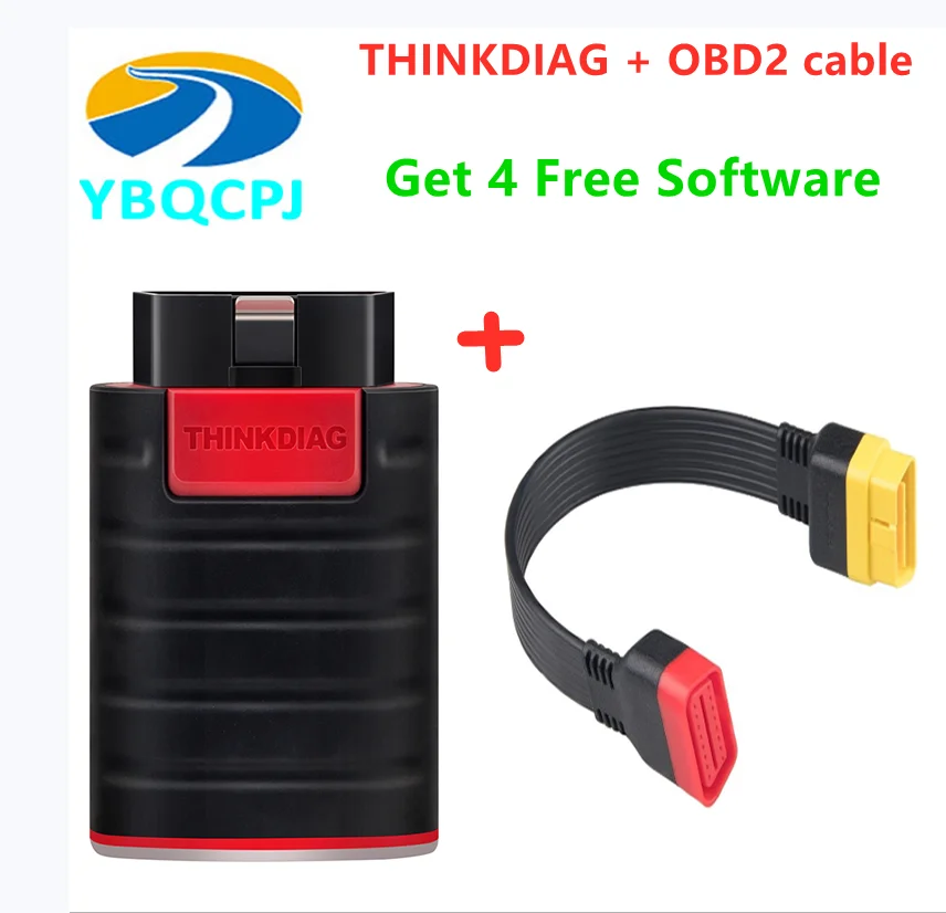 

Thinkdiag with 4 free Software Full System think diag OBD2 Code Reade Diagnosis 15 reset services PK AP200 easydiag golo