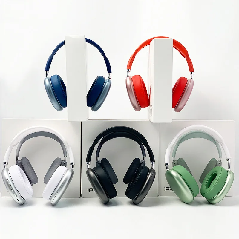 

New Earphones P9 Max Wireless Headphones Sports TF Card Earbuds with Microphone Smart Noise Cancelling Game Headset