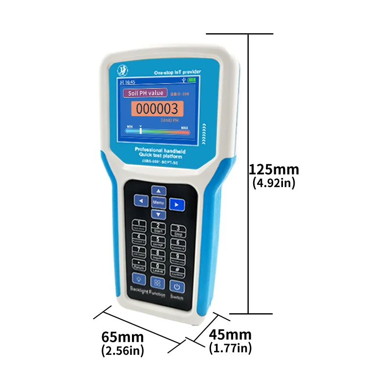 

Portable Soil Analyzer 7 In 1 Soil Testing Equipment Agriculture NPK Soil Sensor