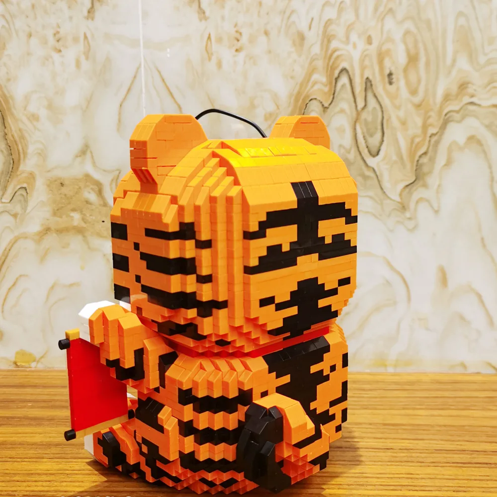 Детский конструктор Счастливый тигр 1924 шт.