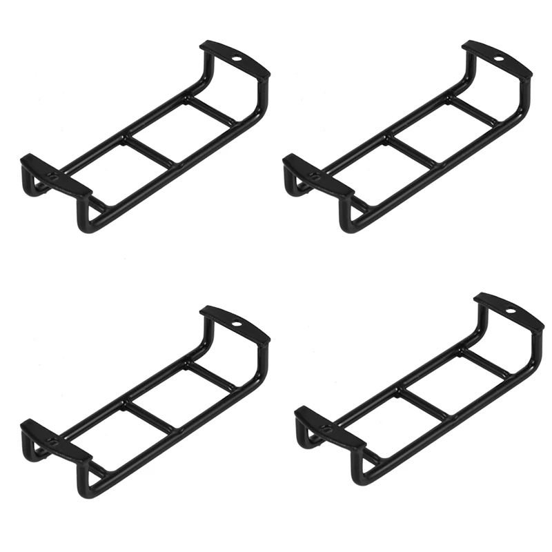 

4X Rc Car Metal Mini Ladder Stairs Accessories For Traxxas Trx4 Trx-4 Bronco Defender Body Scx10 90046 90047 D90 1/10