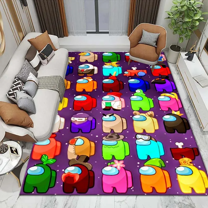 Игровой ковер Impostor нескользящий современный коврик для ванной спальни игровой