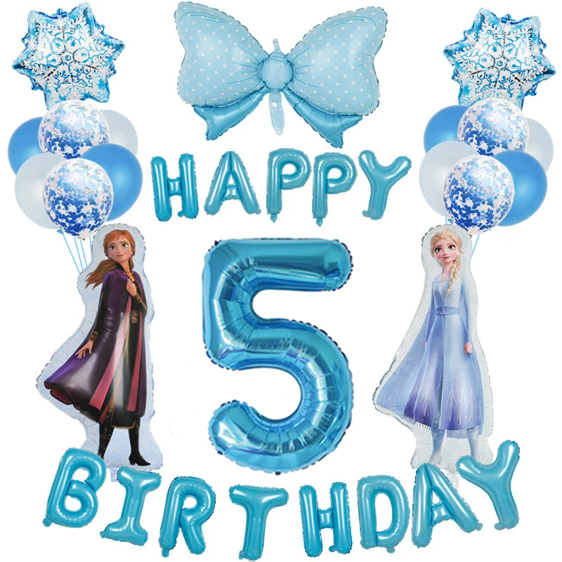 Disney Холодное сердце Эльза Анна дневной свет украшение для детского дня рождения