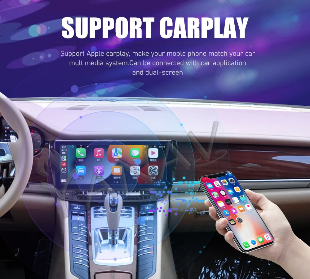 

For Porsche Panamera 2010-2016 6G+128GB Android Car Radio GPS Navigation Auto Tape Recorder Multimedia Player Head Unit Carplay