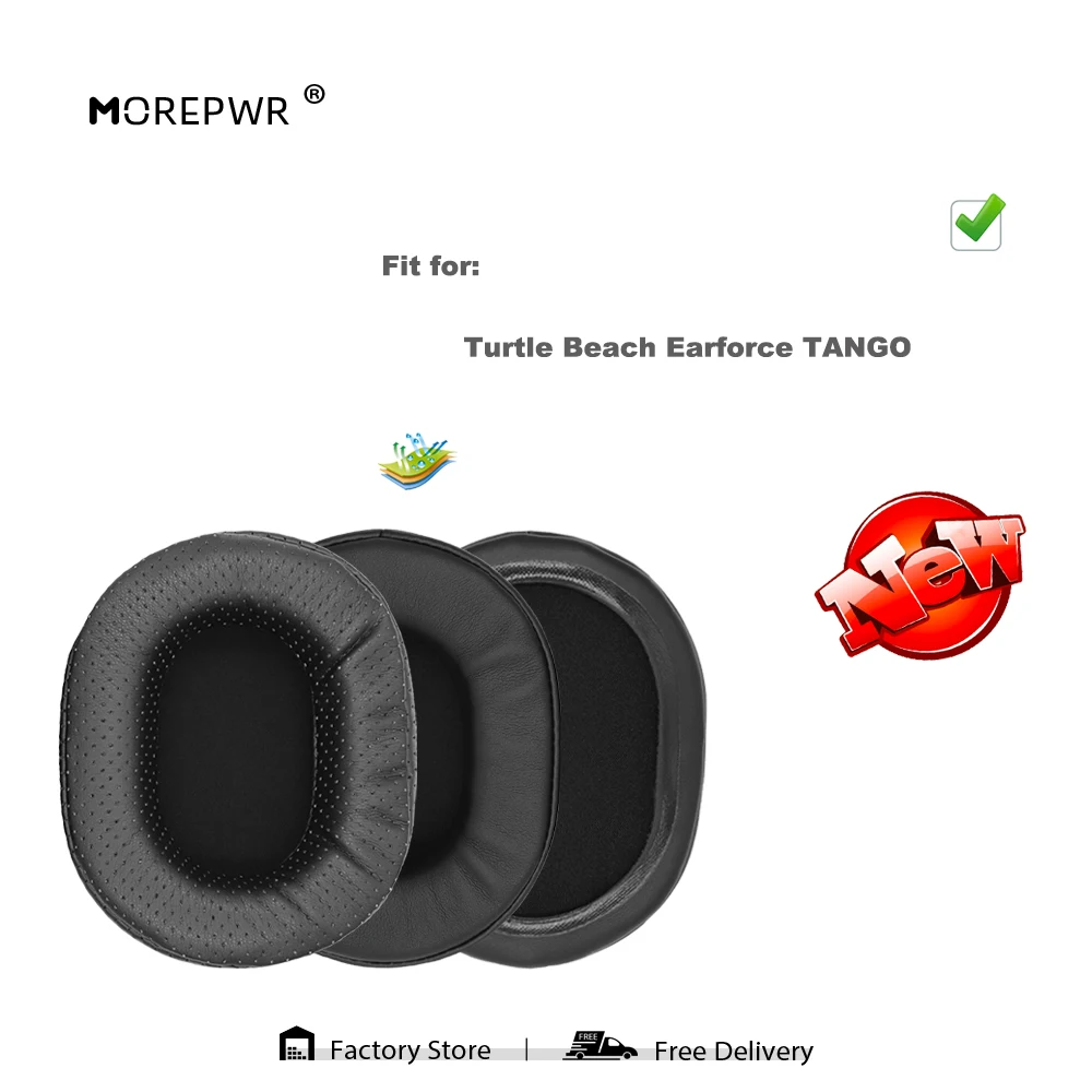 Morepwr Сменные амбушюры для черепахи пляжные наушники запчасти гарнитуры Танго
