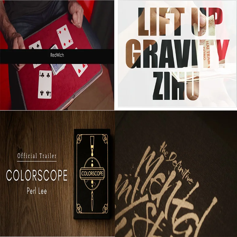 

The Definitive Mental Mysteries | Colorscope by Perl Lee | Lift Up Gravity by ZiHu | Redwich by Yoann F Magic Trick