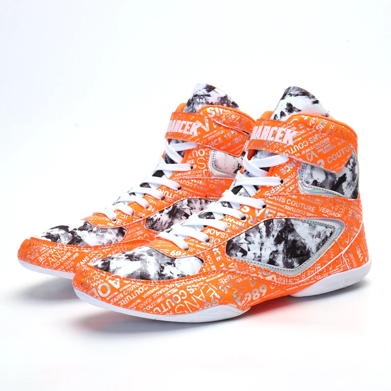 New Training Wrestling Shoes Men Fitness Boxing Shoes Mesh Breathable Luxury Boxing Shoes Men High Quality Wrestling Shoes