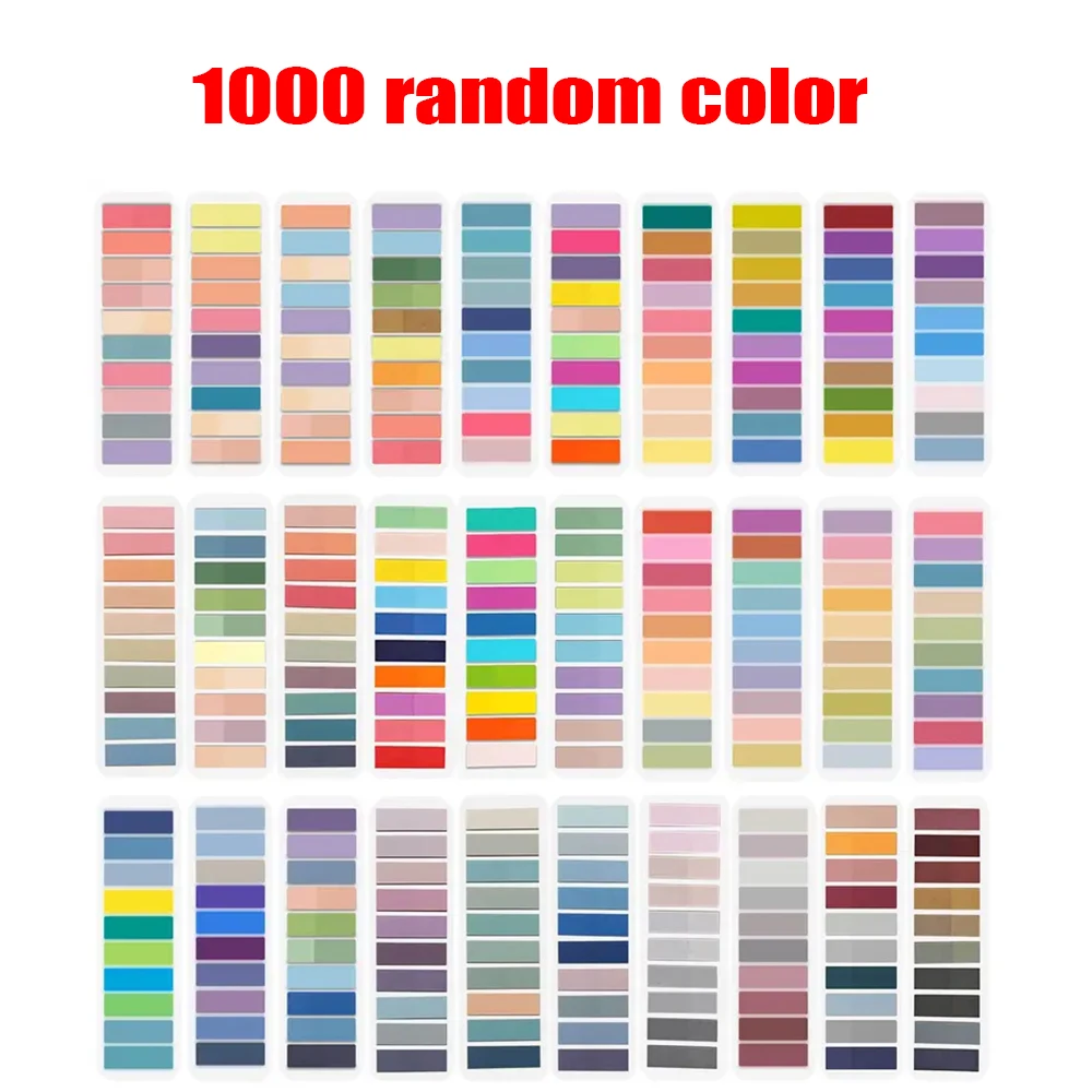 

Блокнот стикеры ретро цвета