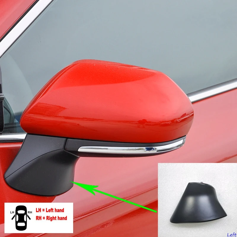 

1 Pair Wing Mirror Base Trim Rearview Mirror Base Cover Rearview Mirror Triangle Base Cover For Toyota For CAMRY 70 LE 2018-2022