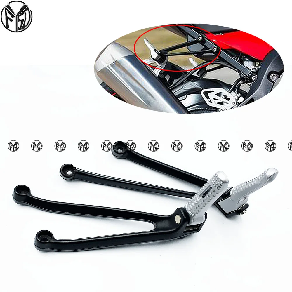 

For BMW S1000RR S1000R S1000 RR R S 1000 R RR 2010-2017 2016 Motorcycle Rear Passenger Footrest Foot Peg Rest Pedal Bracket Kit