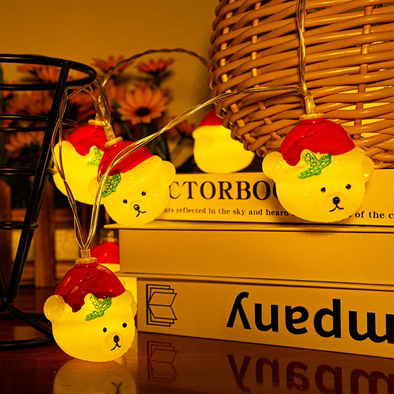 Рождественская декорация светодиодная гирлянда новогоднее праздничное