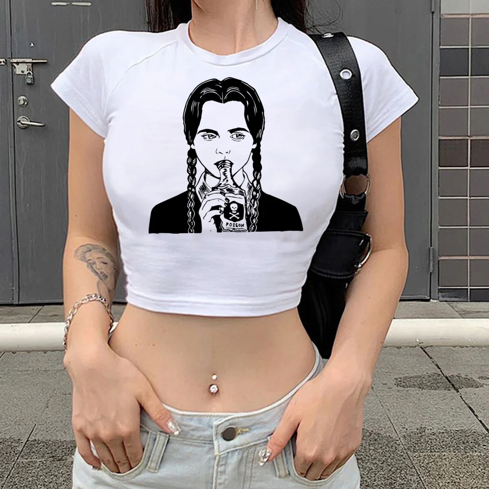 

Женский укороченный топ в стиле Харадзюку, в стиле 90-х