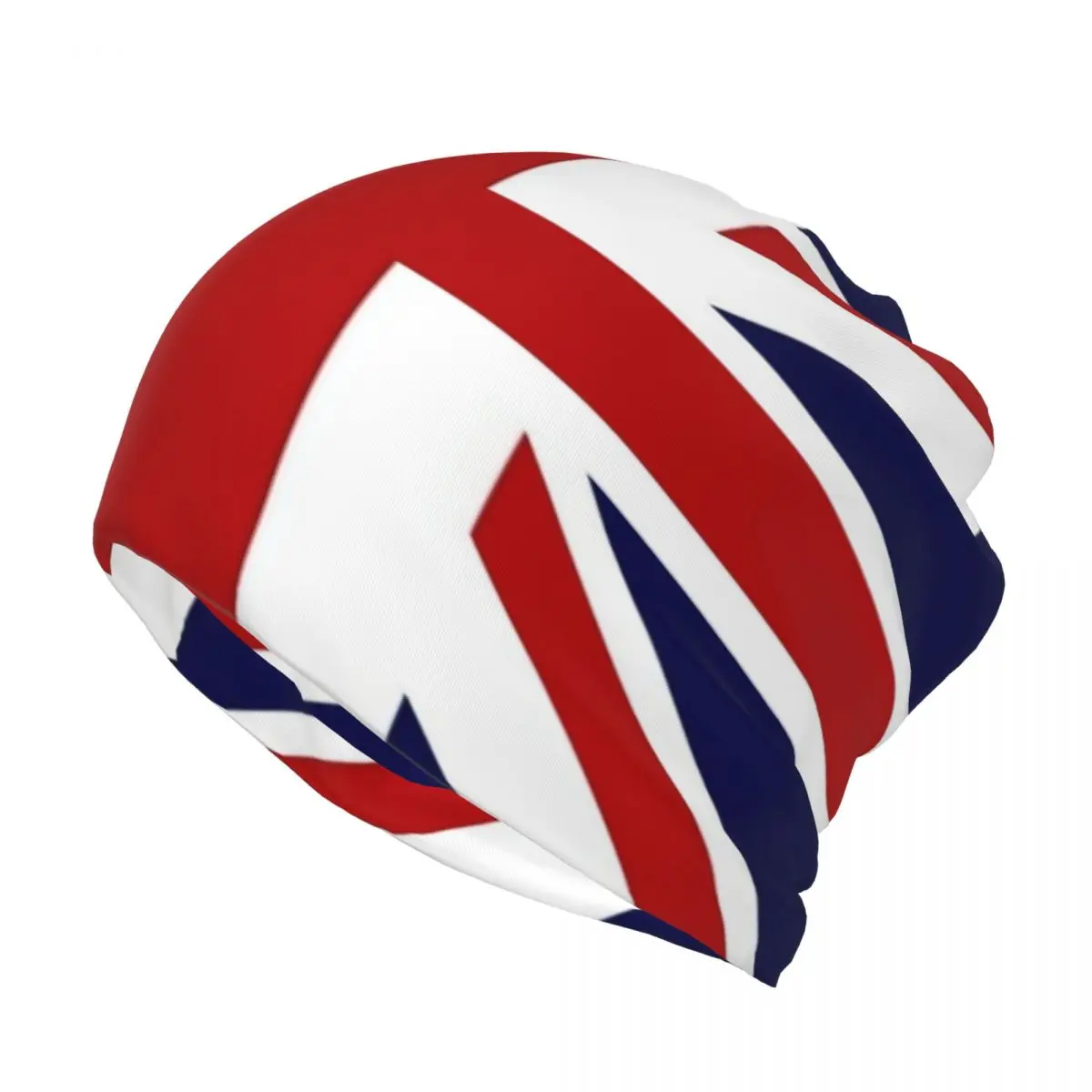 

Union Jack Flag Of The UK Multifunction Beanie Hat Customizable For Adult Sports Soft Fabric Nice Gift