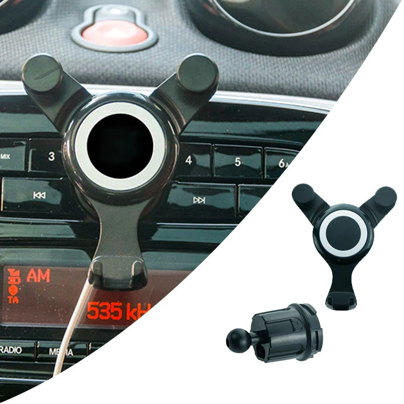 

Автомобильный держатель для навигационной рамы, Гравитационный кронштейн для Mercedes Smart 450 451 453 Fortwo Forfour, внутренняя зарядная подставка