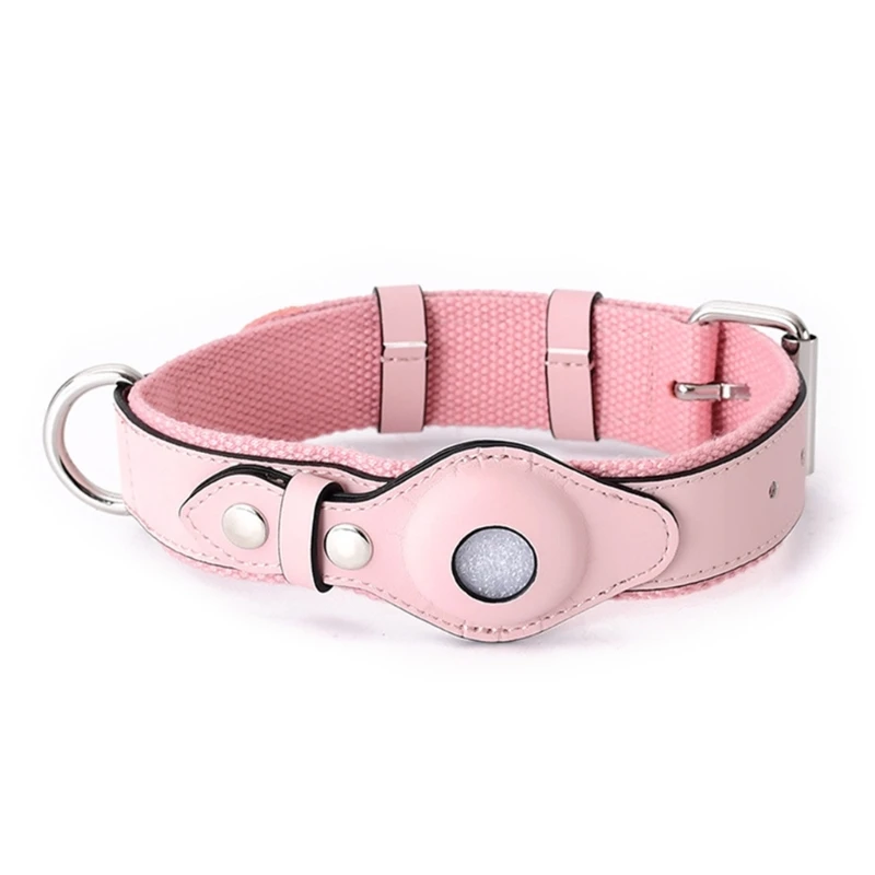 

X6HD кожаное ожерелье-ошейник для отслеживания Регулируемый котенок Безопасность застежка для ошейника ошейник красочный для отслеживания