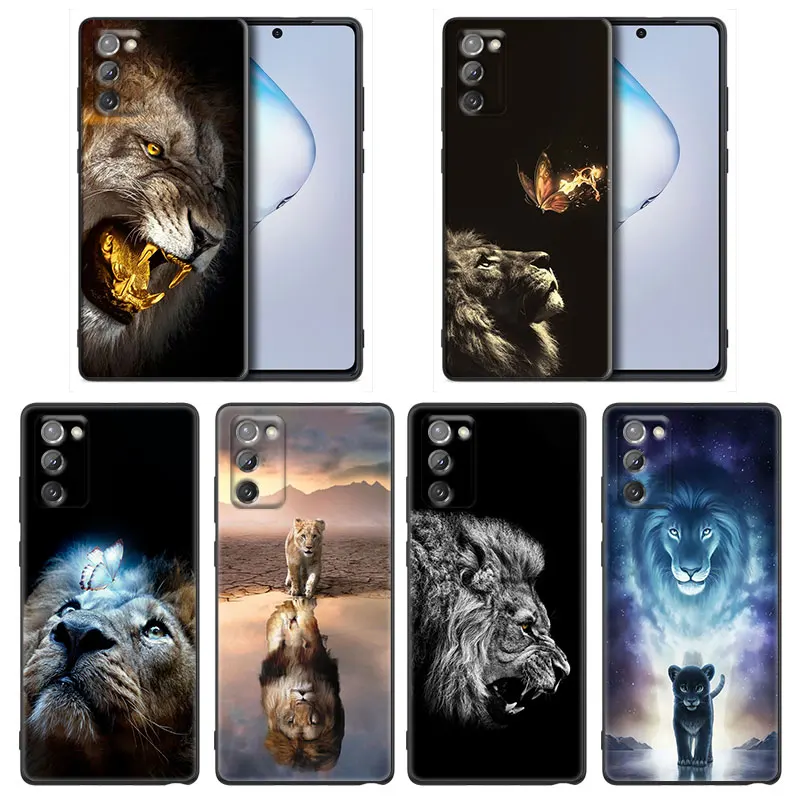 

Black Spirit Animal Lion Comics Case For Samsung Galaxy M62 M52 M51 M33 M32 M31 M30s M23 M22 M21 M12 M11 F62 F52 F42 F41 F23 F22