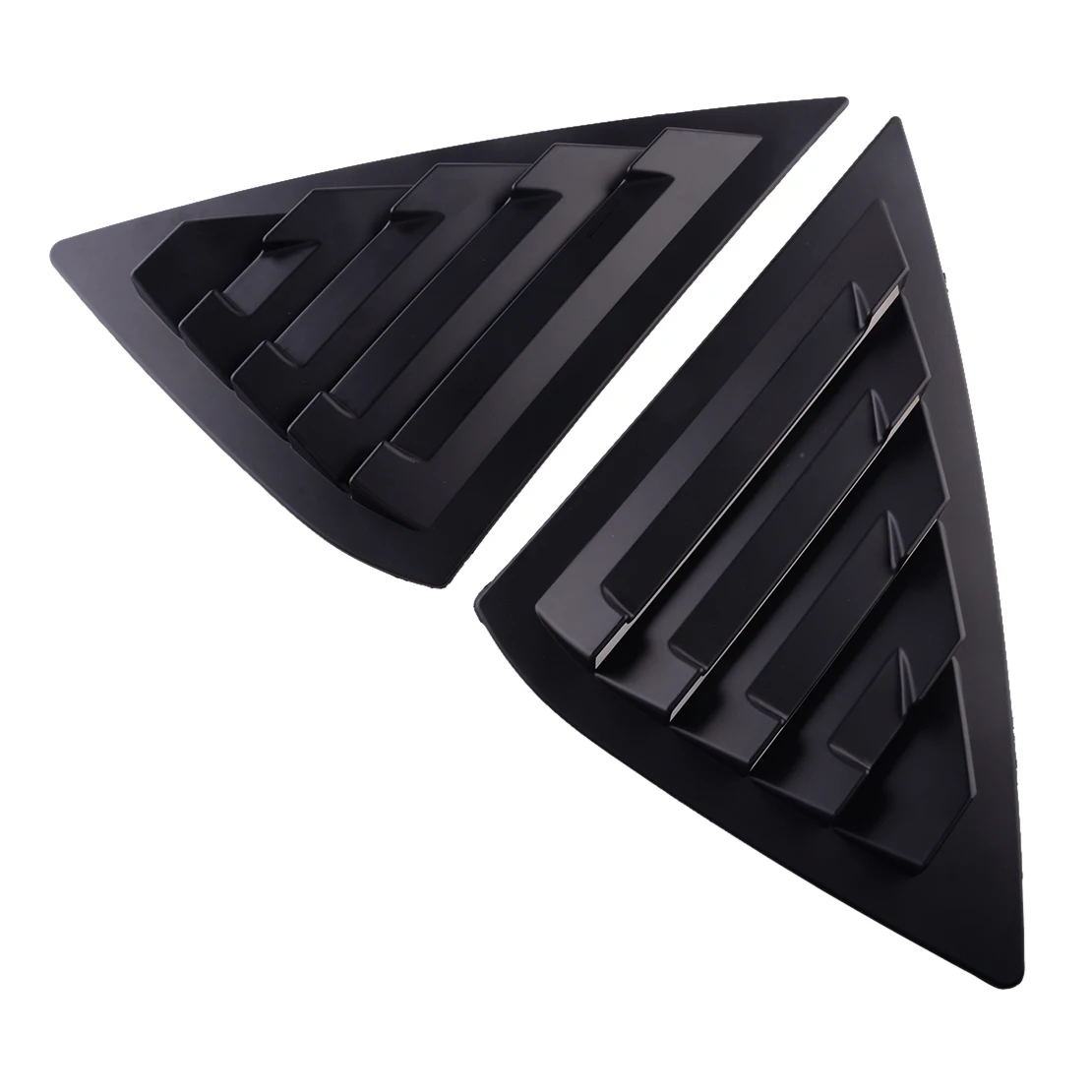 

1 Pair Car Rear Window Louver Vent Cover Trim Scoop Shutter Vent Decor fit for Nissan Sentra Sedan 2013 2014-2019 Matte Black