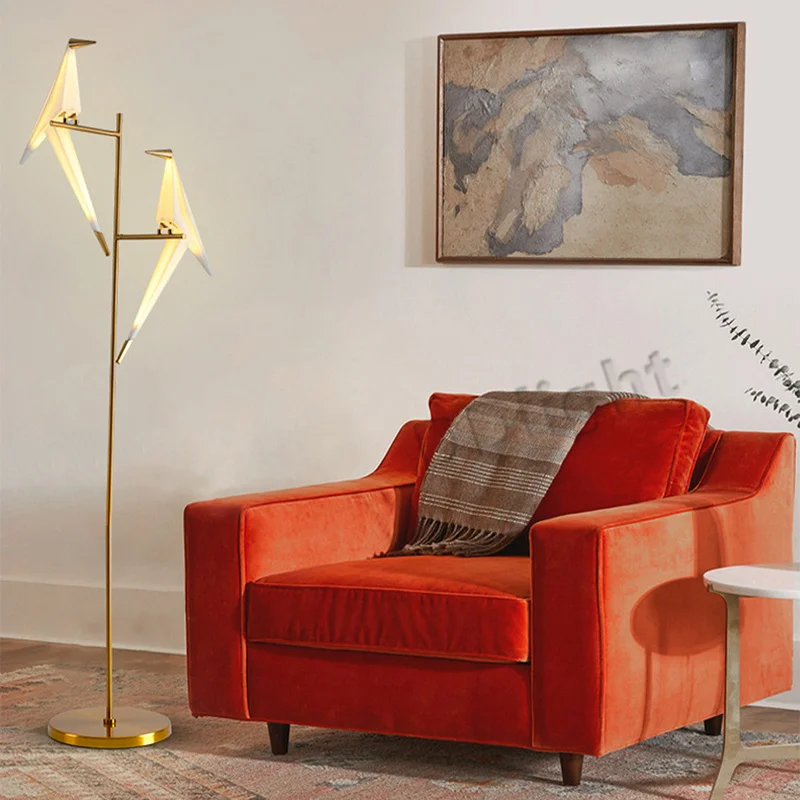 Современные люстры из бумажного журавля люстра с птицей креативный подвесной