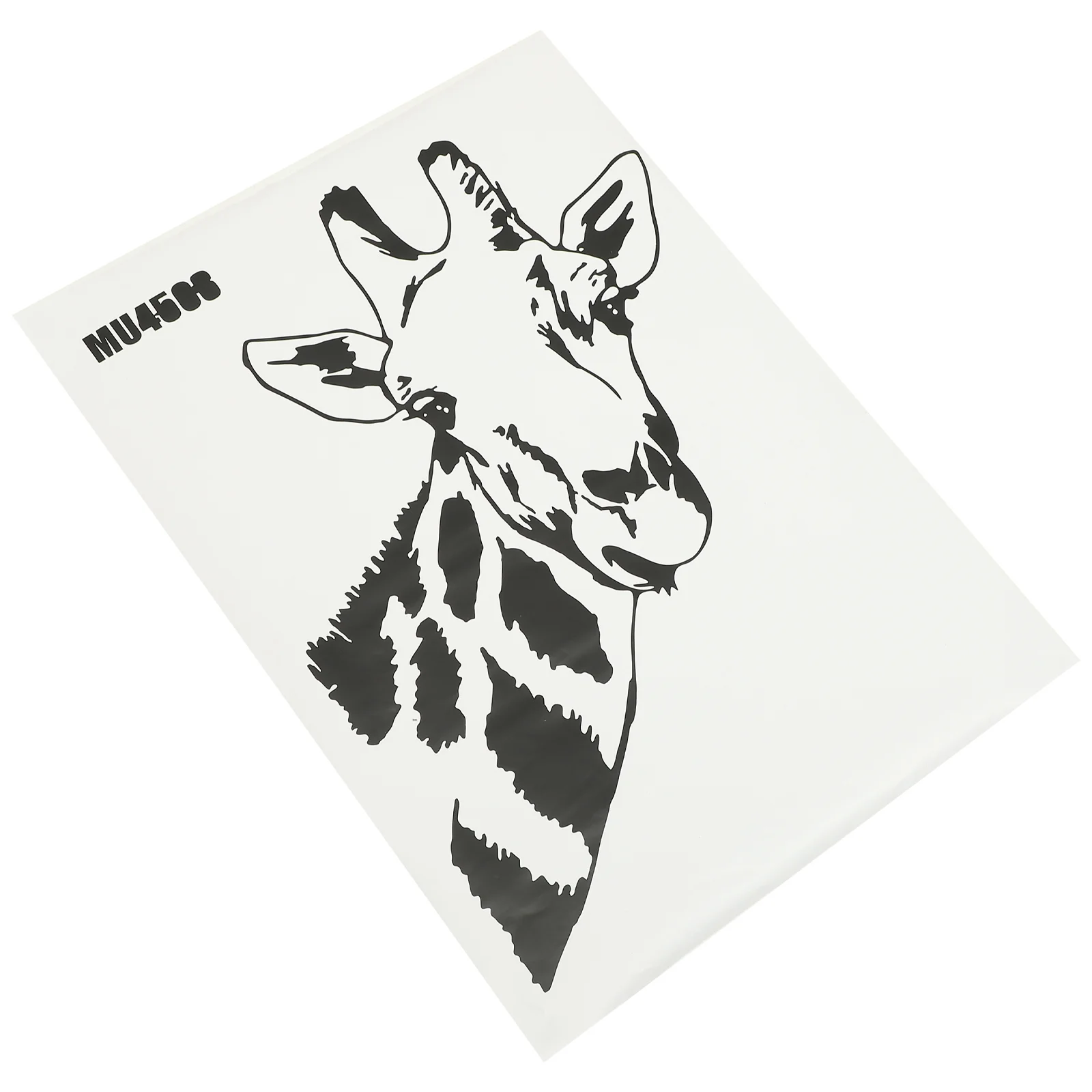 

Wall Stickers Sticker Decals Room Decor Wallpaper Decorative Adhesive Pvc Giraffe Adorn Diy Decal Self Home Ornament Children