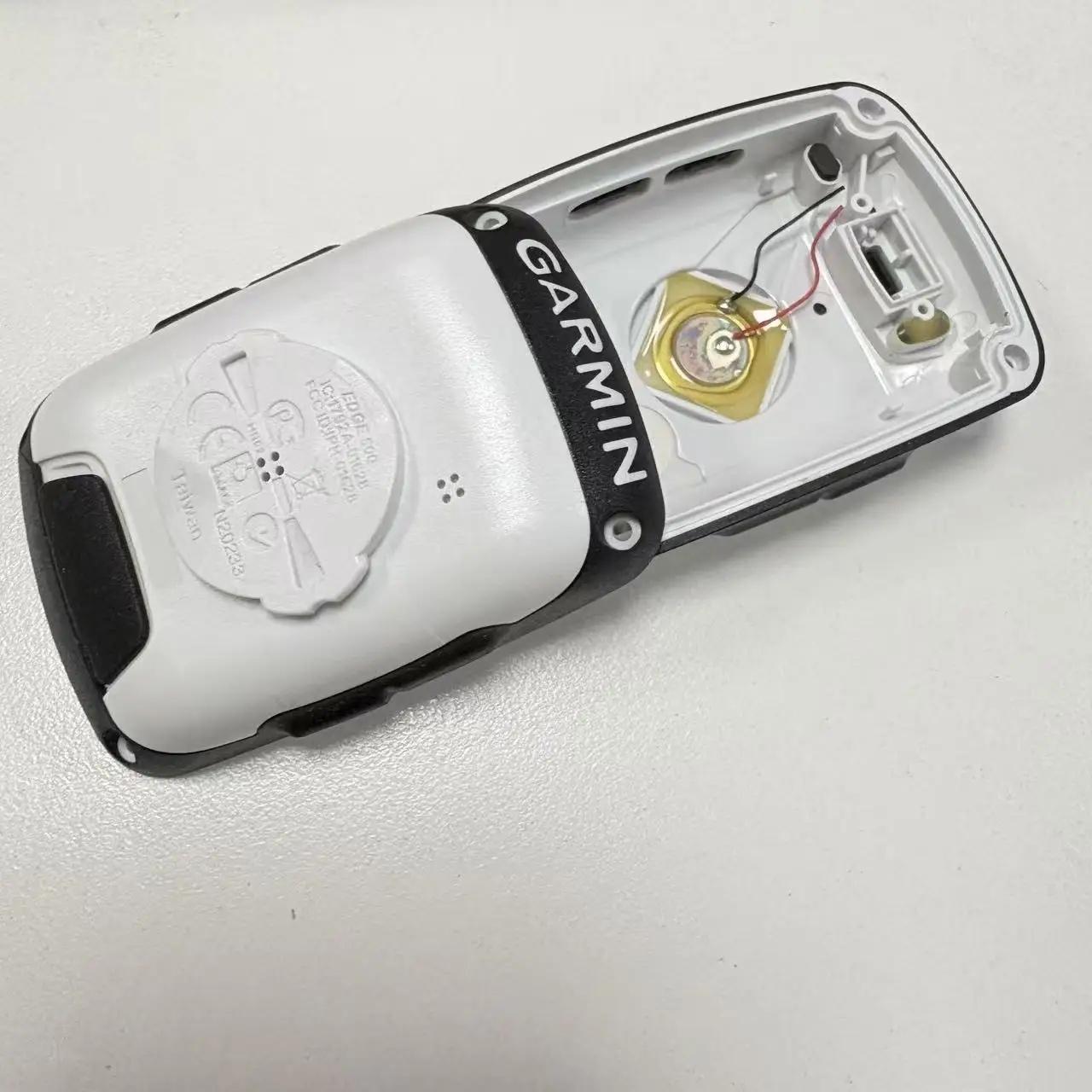 Фото Задняя крышка для GARMIN EDGE 200 500 с динамиком, нижняя крышка без батареи, для ремонта велокомпьютера, замена №1