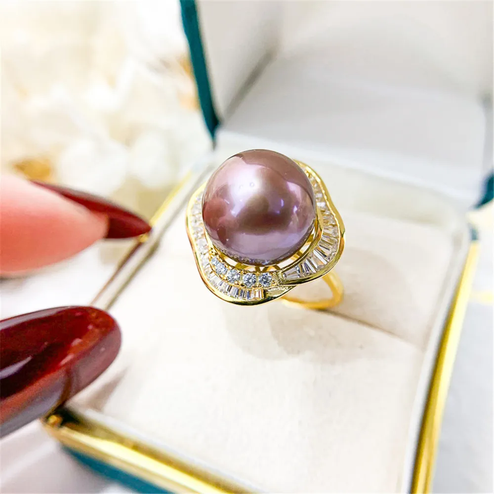 

New Arrival Ring Mountings Base Findings S925 Sterling Silver Adjustable Ring Jewelry Setting Parts Fittings Diy Jewelry Making