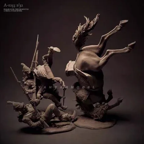 

1/32 набор моделей из смолы, бесцветная и самособранная фотография