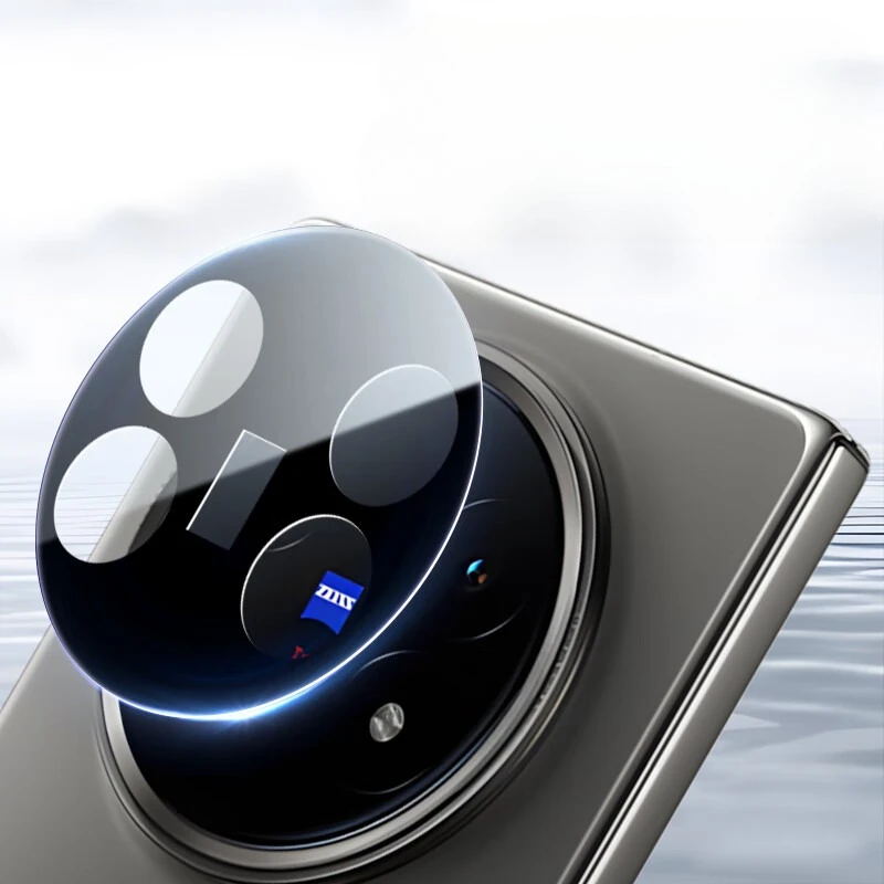 Фото Чехол для объектива 3D-камеры для Vivo X Fold 5, задняя защитная пленка из закаленного стекла для камеры Vivo X Fold5, кольцевая пленка для объектива №1