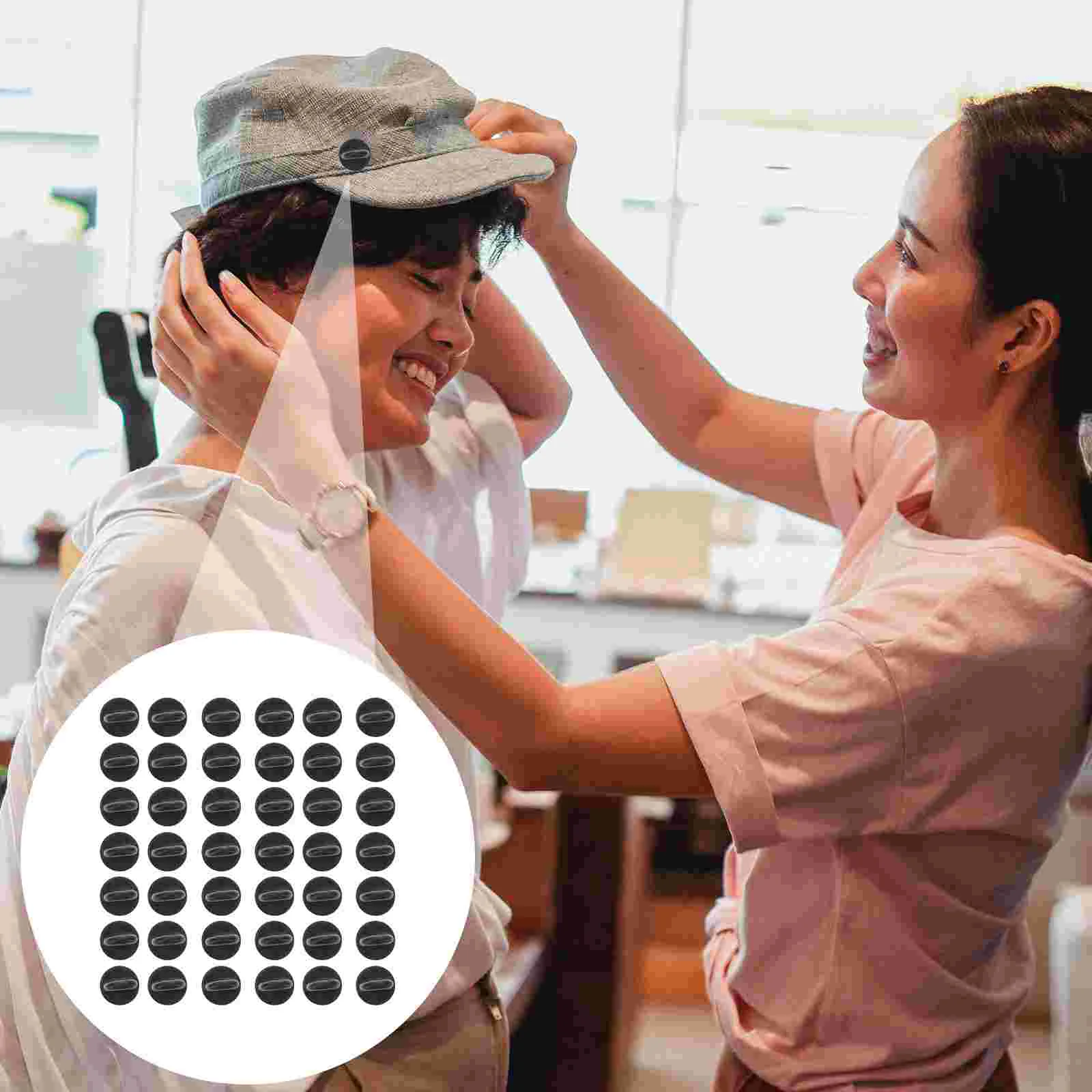 

100pcs Clutch Pin Backs Rubber Pin Keepers Locking Clasp Badge Insignia Pin Backs Replacement for Badges Lapel Pin ( Black,