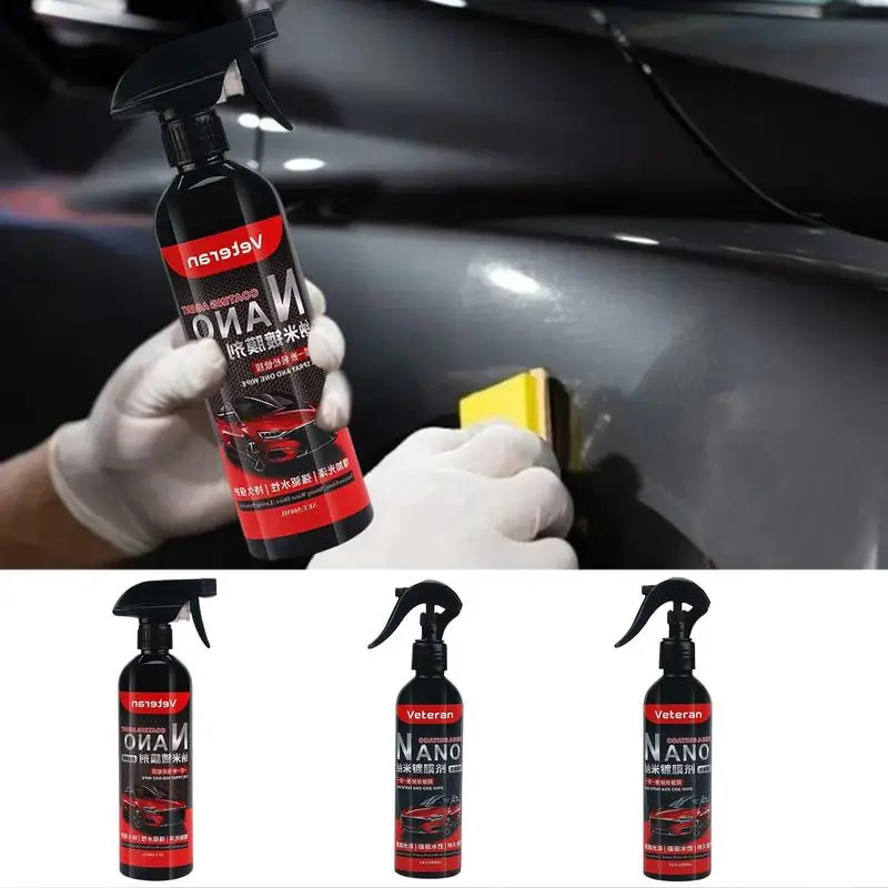 

Car Nano Coating Spray Ceramic Liquid Quick Ceramic Coating Water Activated Formula 6 Months Of Protection Nano Spray Coating