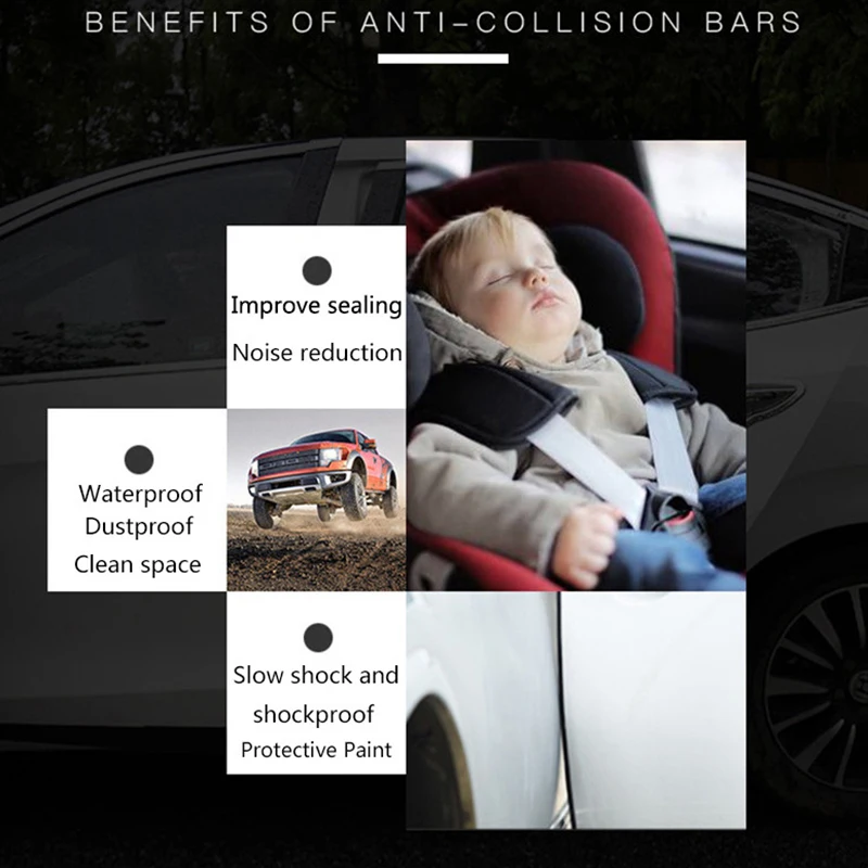 5 м уплотнитель края двери автомобиля звукоизоляция защита от шума для Ford Mondeo Focus 2