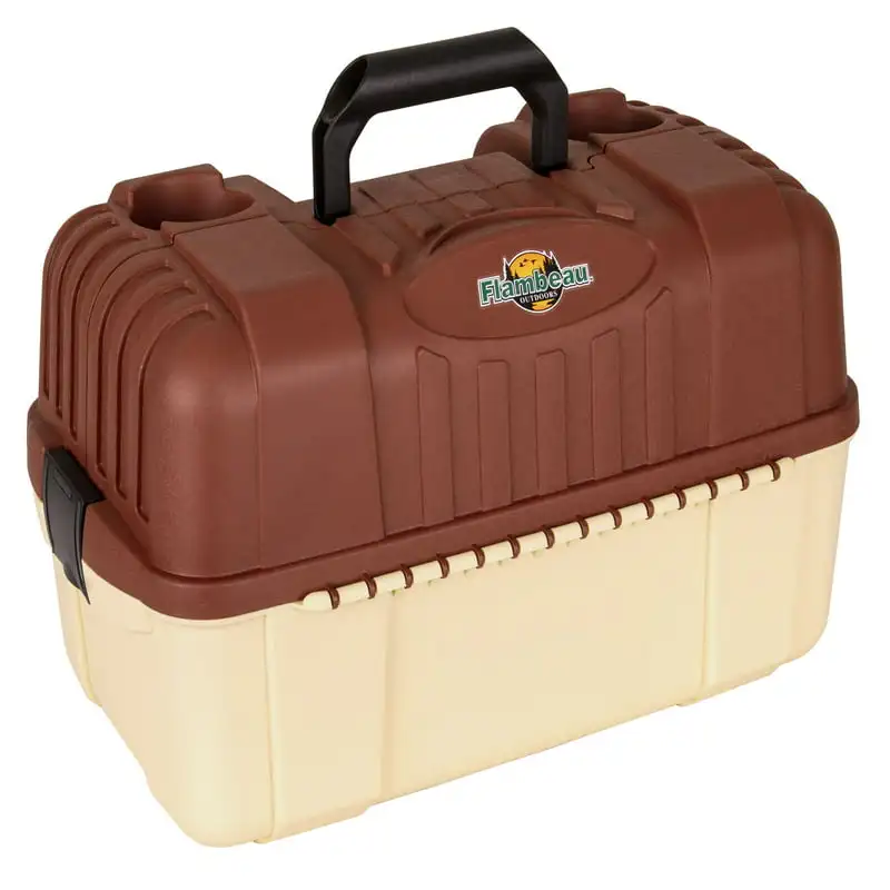 

7 Tray Hip Roof Tackle Box, 20 inches long, Plastic, Beige рибаловние товари Kayak fishing accessories Bite alar