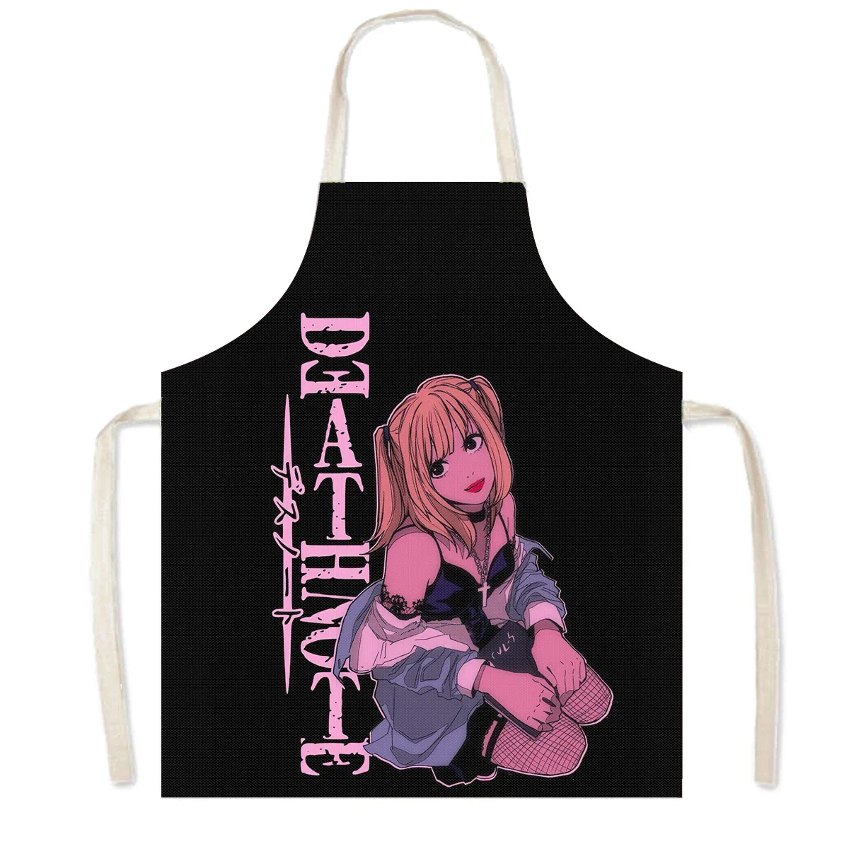Кухонные фартуки из аниме Death Note/HUNTERxHUNTER одежда для домашней уборки в стиле