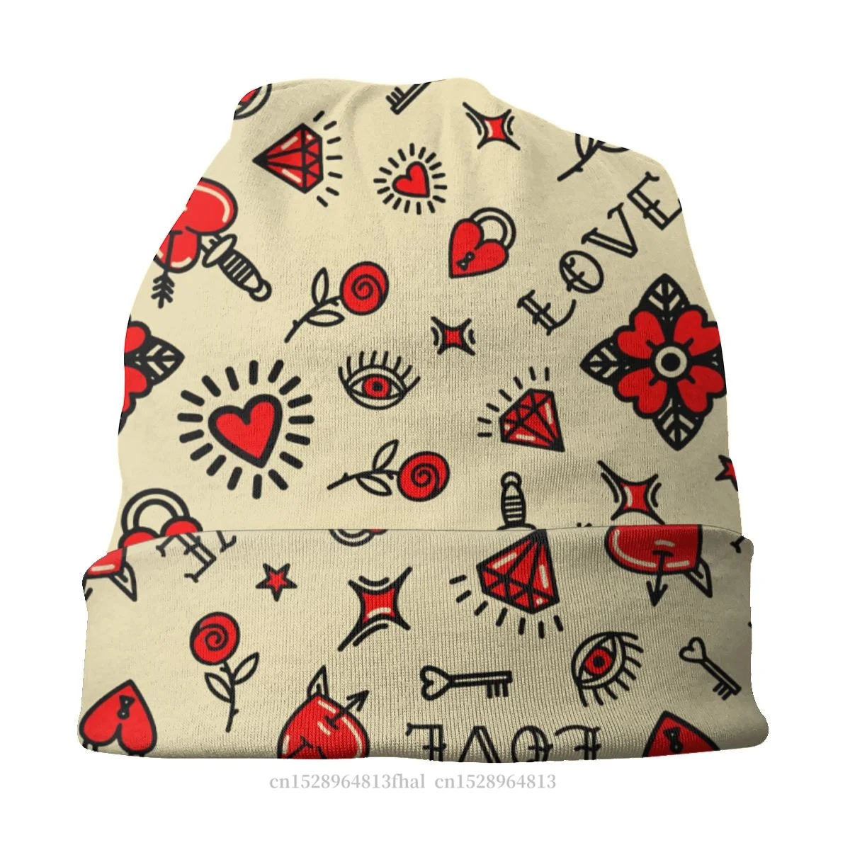 Шапка в стиле старой школы американские традиционные шапки с рисунком для мужчин