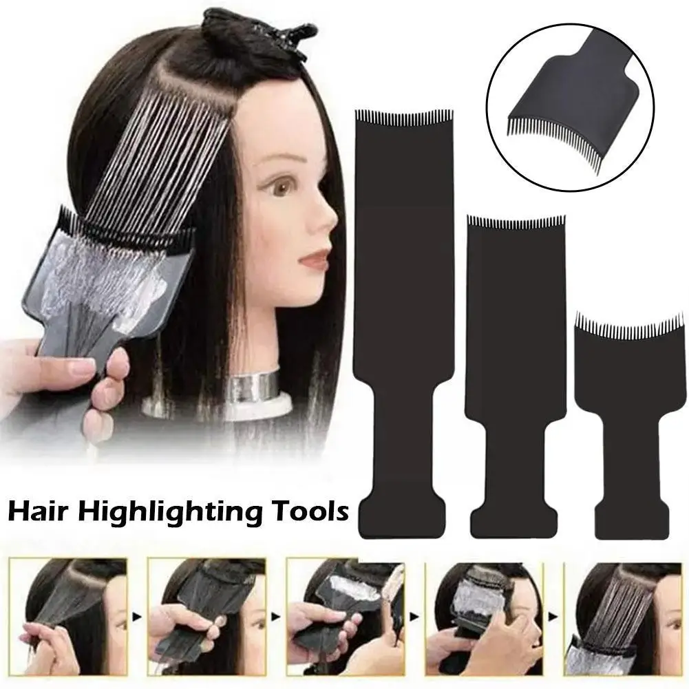 

Professional Fashion Hairdressing Hair Applicator Brush Hair Salon Tool Dispensing Coloring Hair Board Pick Dyeing Styling Q7X0