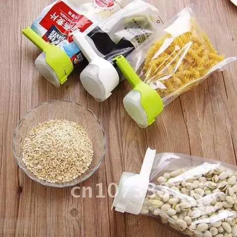Герметизирующий пакет для закусок пищевых продуктов кухонный гаджет
