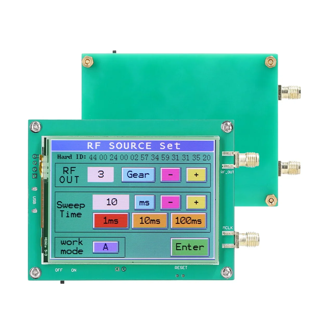 MAX2870 23 5-6000 МГц Генератор сигналов 0 5 ppm Малошумящий источник сигнала Сенсорный