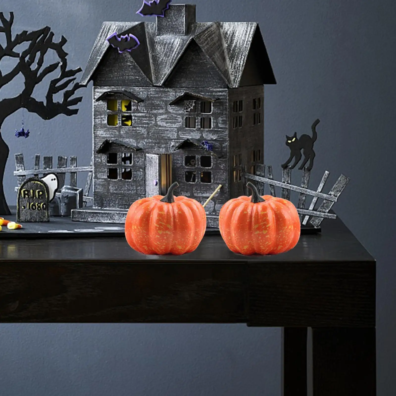 

Mini Artificial Pumpkins Fall Harvests Simulation Pumpkins Decor Fake Fruit Home Decor For Thanksgiving Party Canvas Photo J4L6