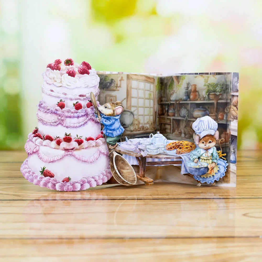 Мышь торт мыши чтобы встретил вас ткани День рождения Микки металлические штампы