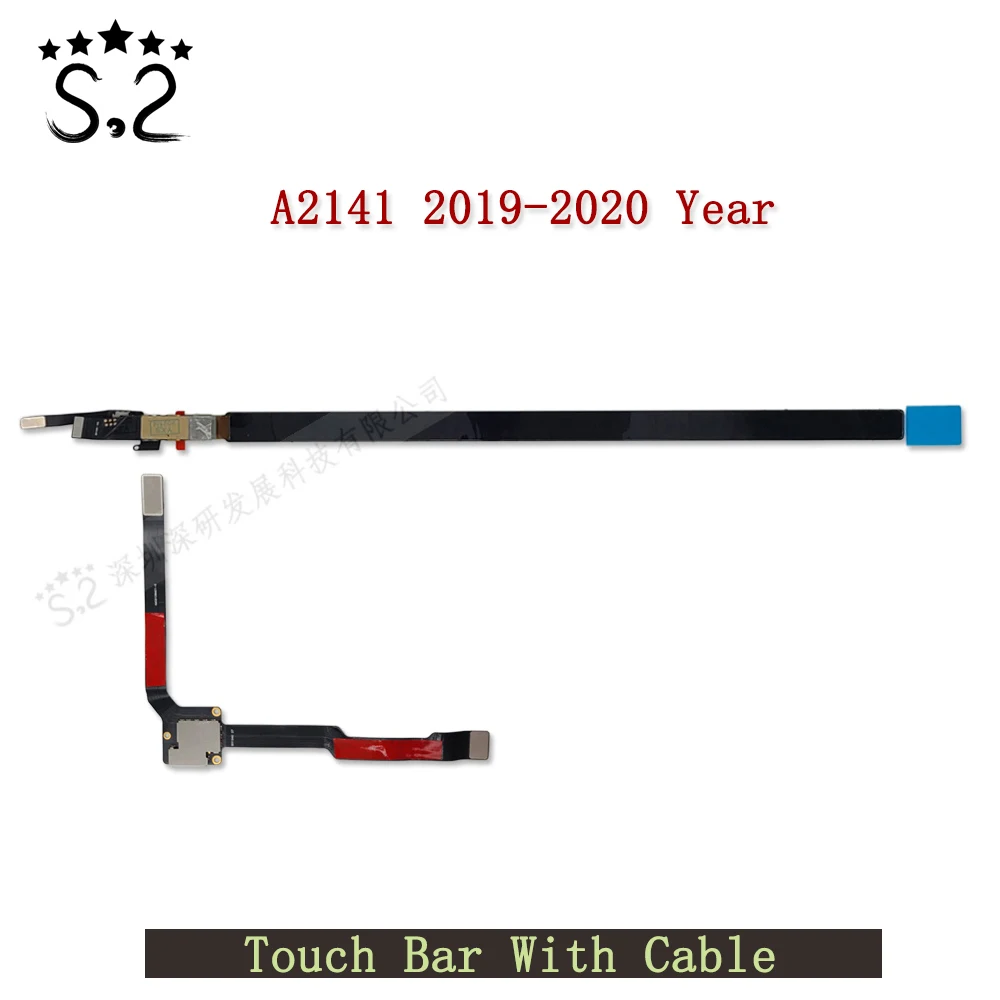 

Original A2141 Touch Bar With Cable For Macbook Pro 16" Replacement Touch Bar 821-02522-01 2019-2020 Year