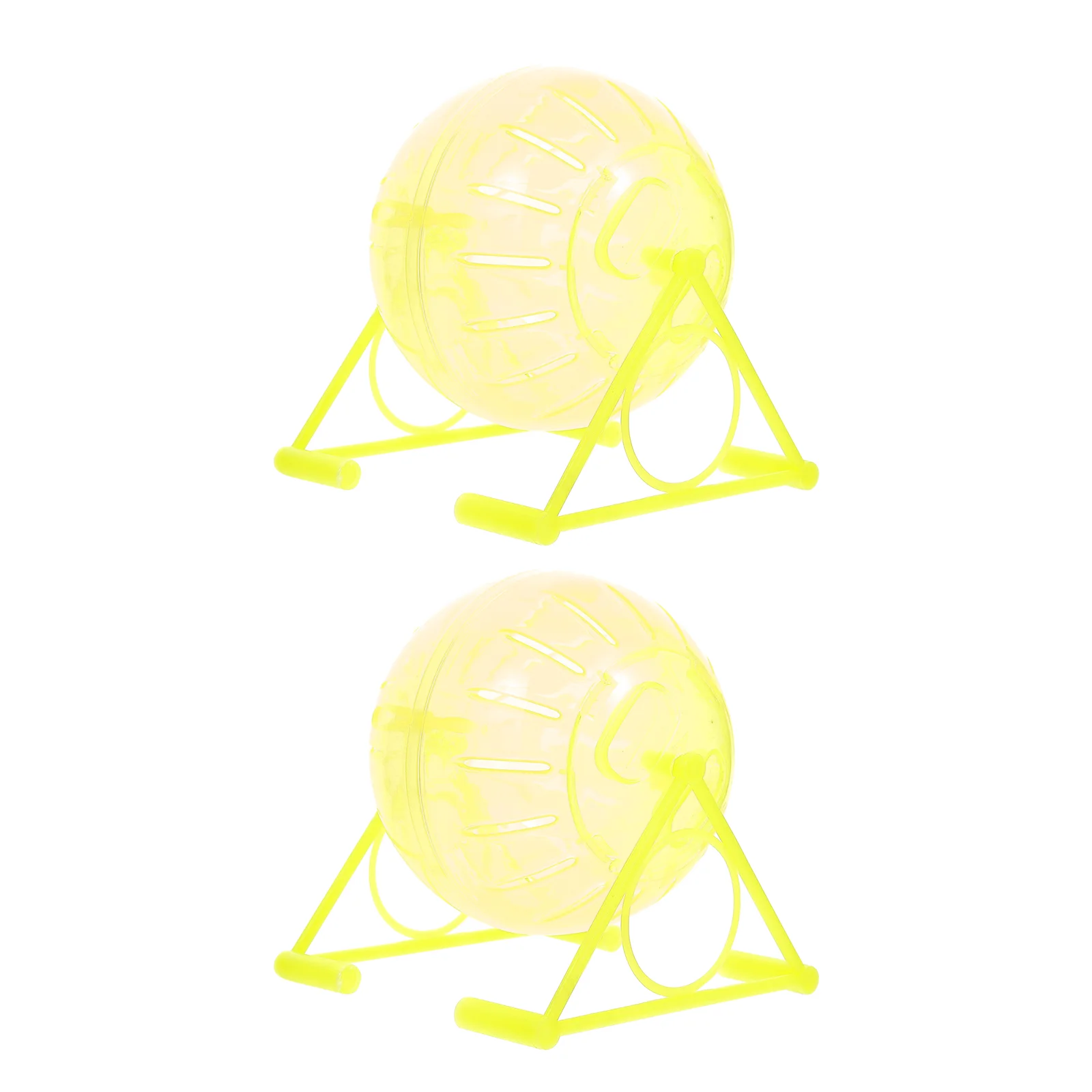 

2 Pcs Animal Toy Running Ball Hamster Sports Balls Wheels Mice Exercise Fitness