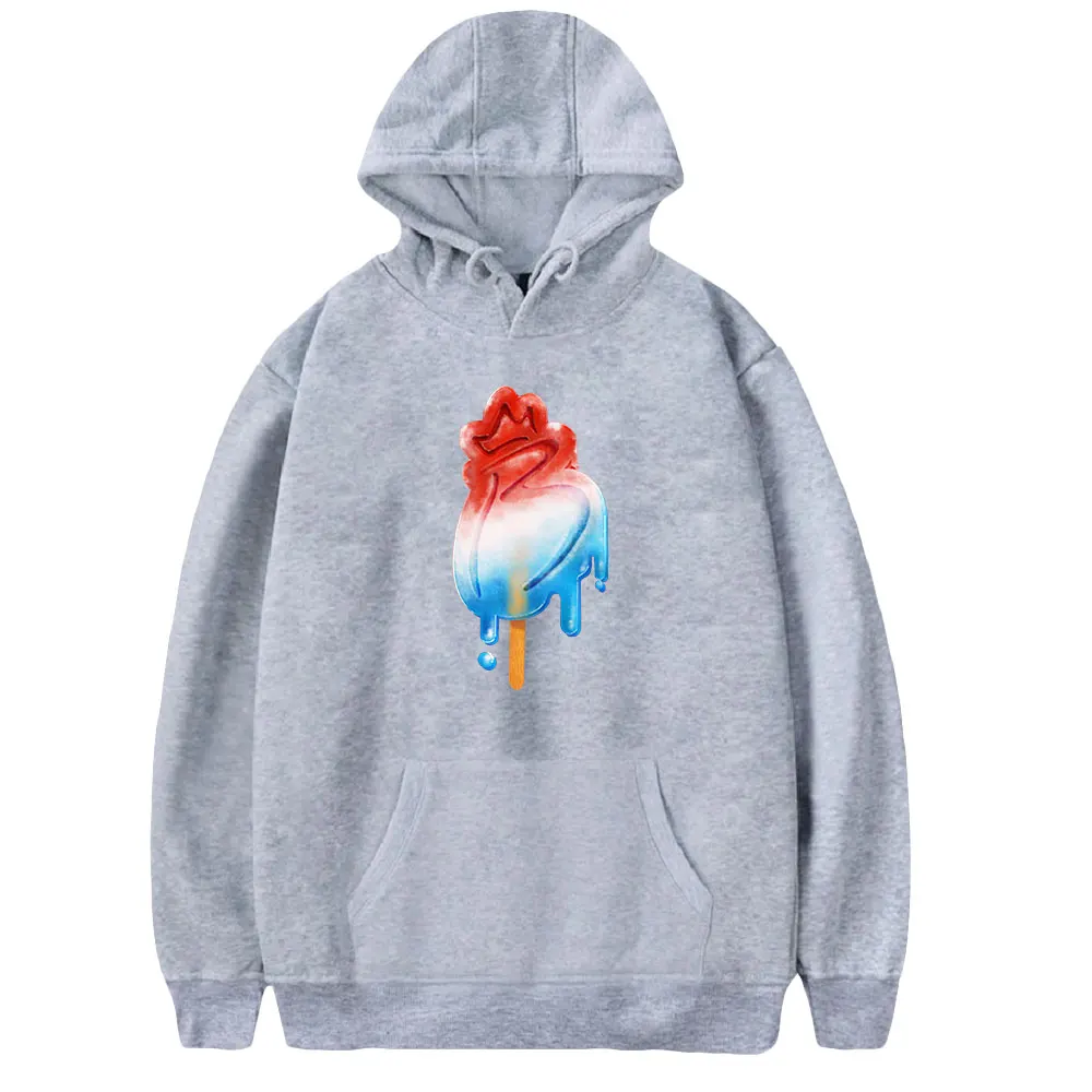 BriannaPlayz Rainbow Hoodie Long Sleeve Men Women Hooded Sweatshirt Social Media Star Youthful Clothes