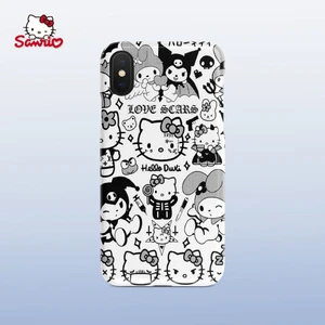 Sanrio Hello Kitty for iphone 13 13 Pro 13 Pro max 12 12 Pro 12 Pro Max 11 11 Pro 11 pro max X XS MAX XR Silicone Phone Case
